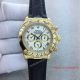 2017 Replica Rolex Cosmograph Daytona Watch Yellow Gold Black Roman Leather  (4)_th.jpg
